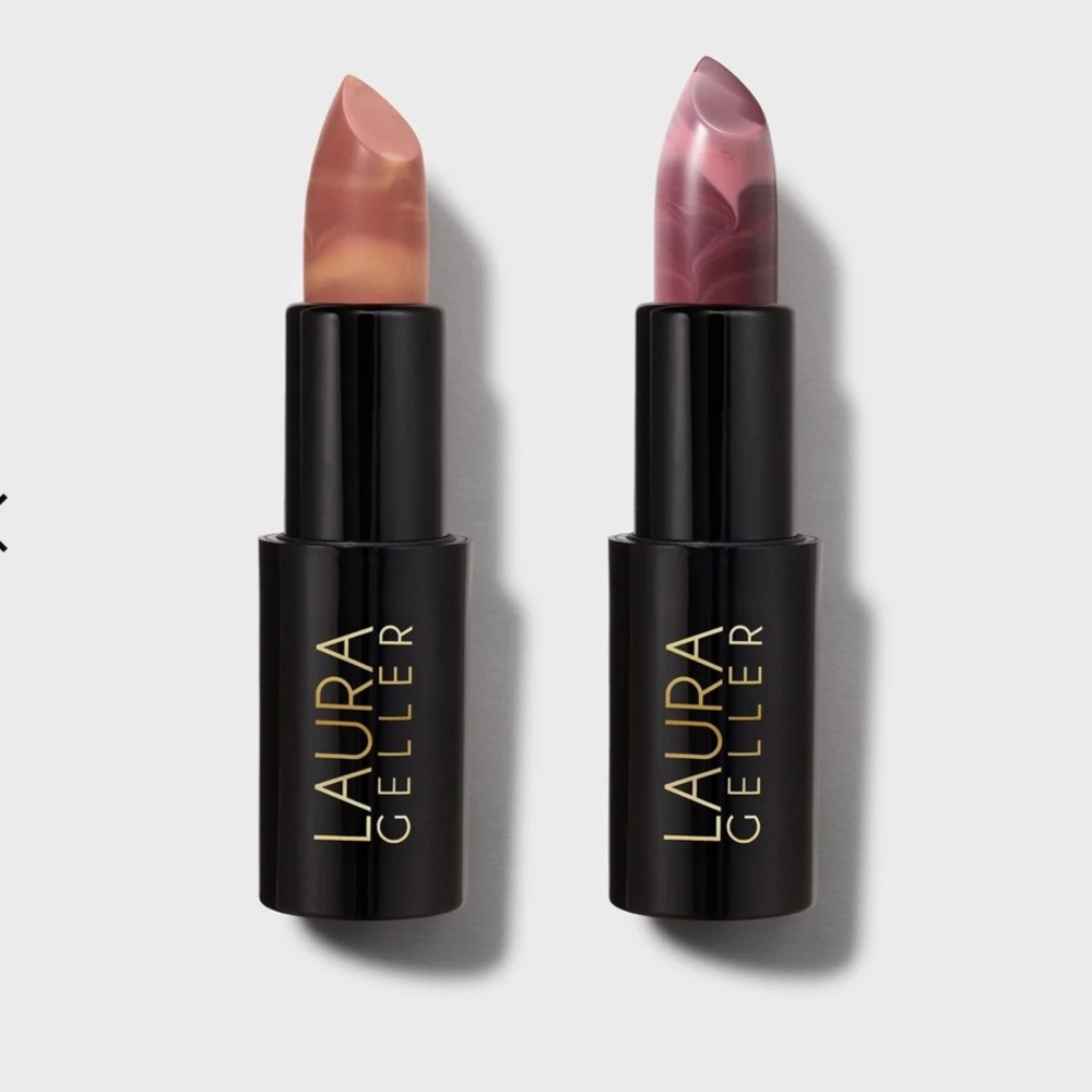 Italian Marble Lipstick Duo: Berry Banana & Rosé Macaron (limited edition shade)